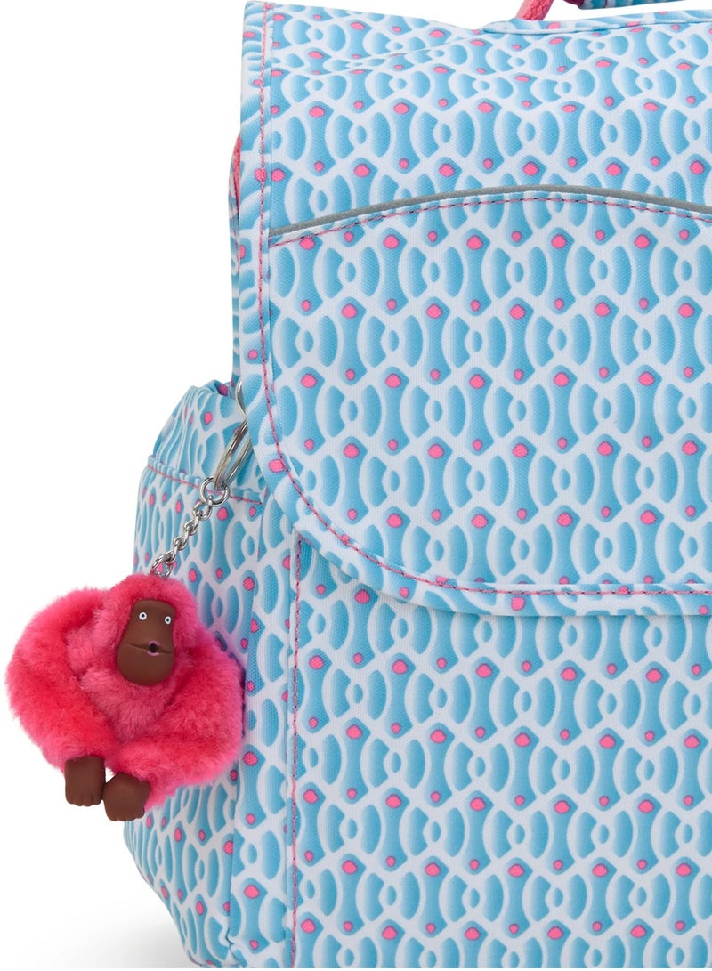 kipling Codie S - Small Female School Bag With Adjustable Straps- Dreamy Geo C - Image 5